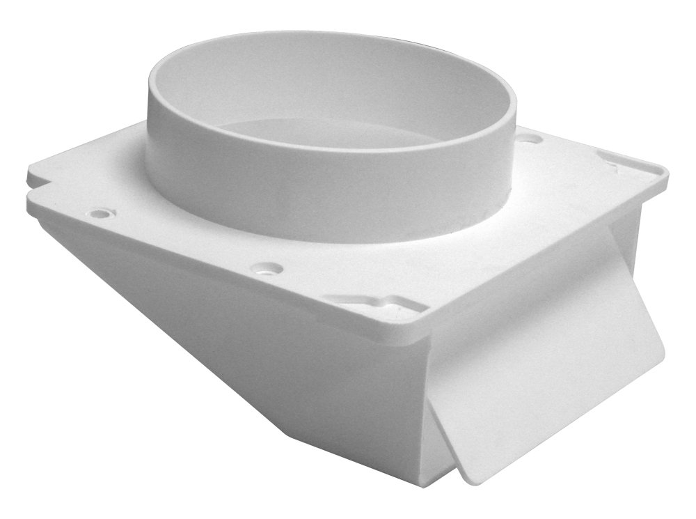 Amazon.com: Lambro 153W White Plastic Under Eave Vent, 3-Inch